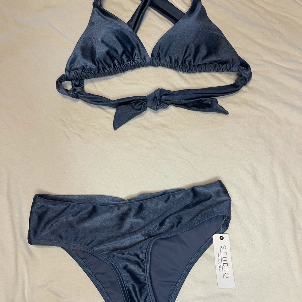 Studio Anne cole pew Bikini Swimsuit Swim Suit - Picture 4 of 6